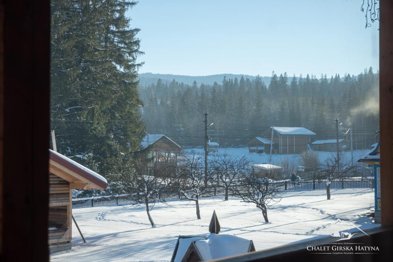 Apartments Chalet Girska Hatyna Vorokhta Dış mekan fotoğraf