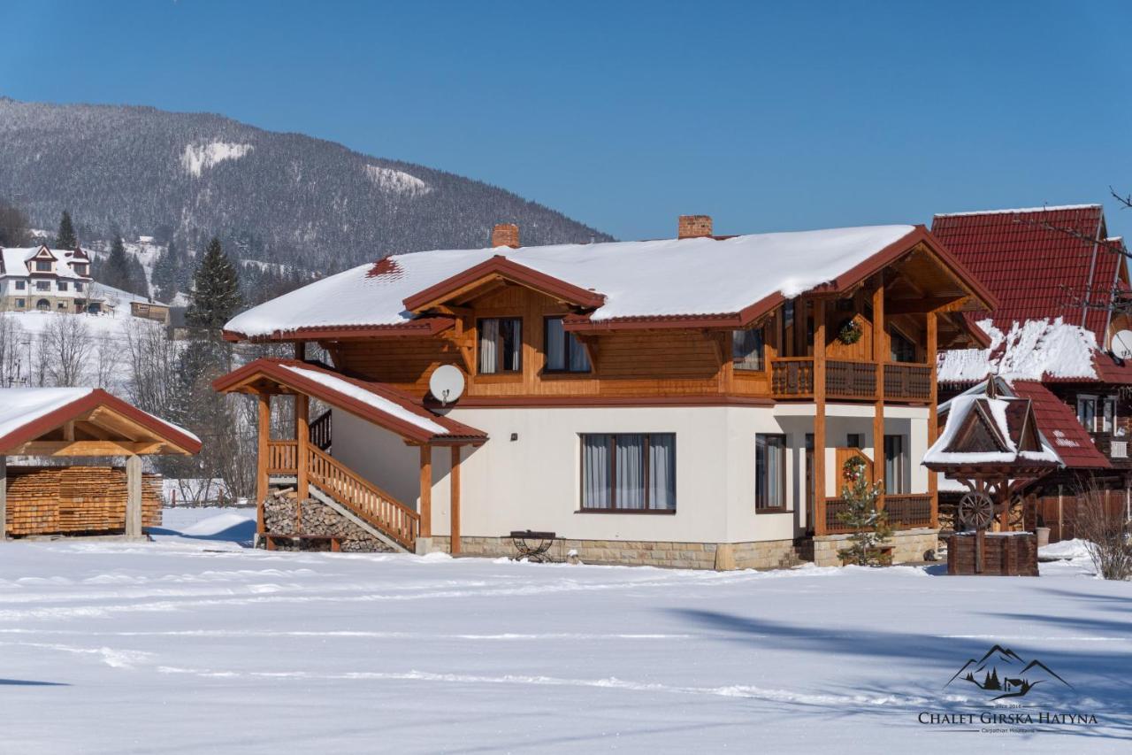 Apartments Chalet Girska Hatyna Vorokhta Dış mekan fotoğraf