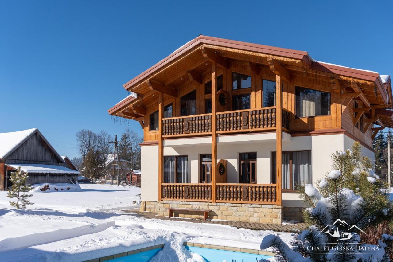 Apartments Chalet Girska Hatyna Vorokhta Dış mekan fotoğraf