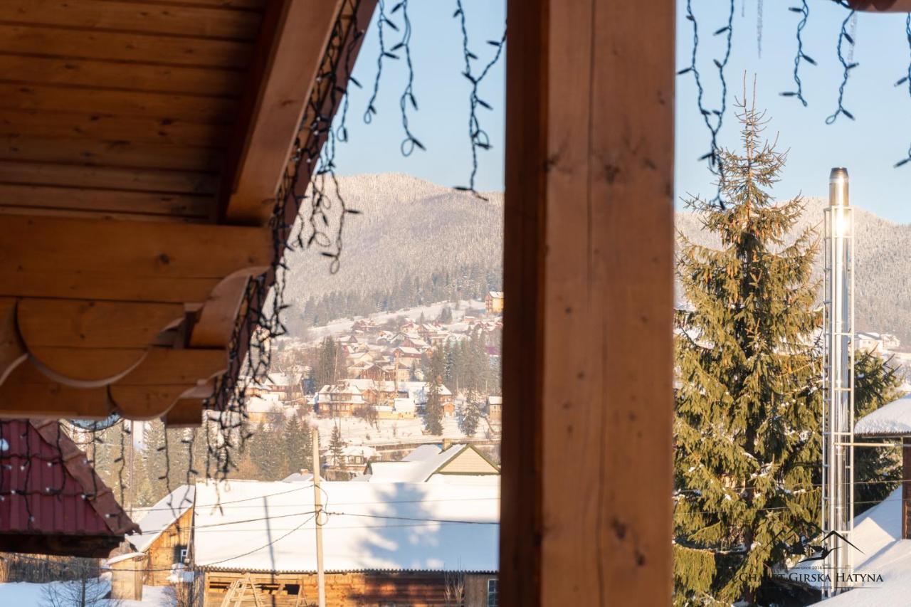 Apartments Chalet Girska Hatyna Vorokhta Dış mekan fotoğraf