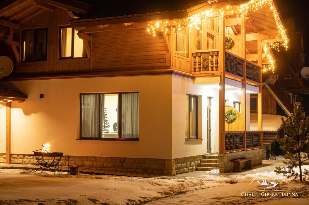 Apartments Chalet Girska Hatyna Vorokhta Dış mekan fotoğraf