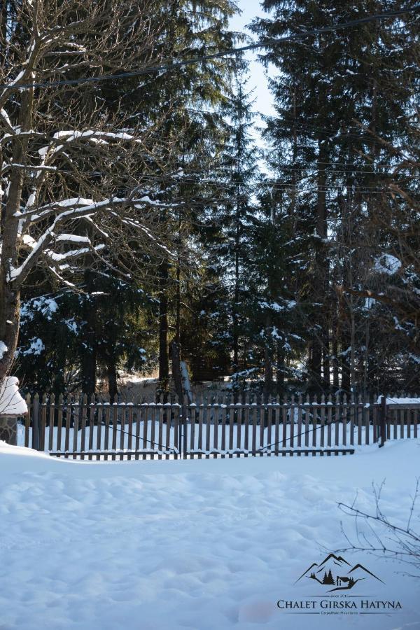 Apartments Chalet Girska Hatyna Vorokhta Dış mekan fotoğraf
