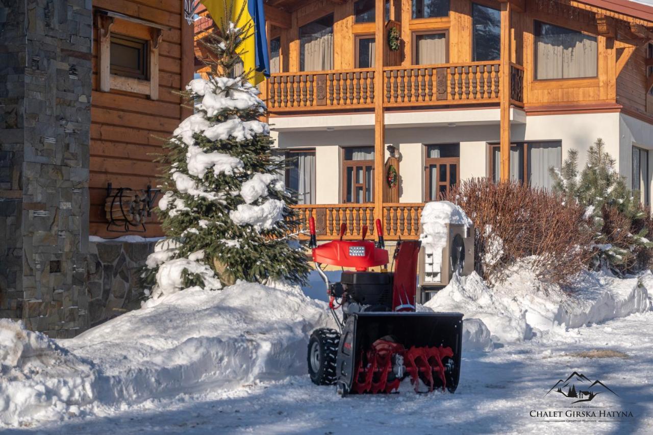 Apartments Chalet Girska Hatyna Vorokhta Dış mekan fotoğraf
