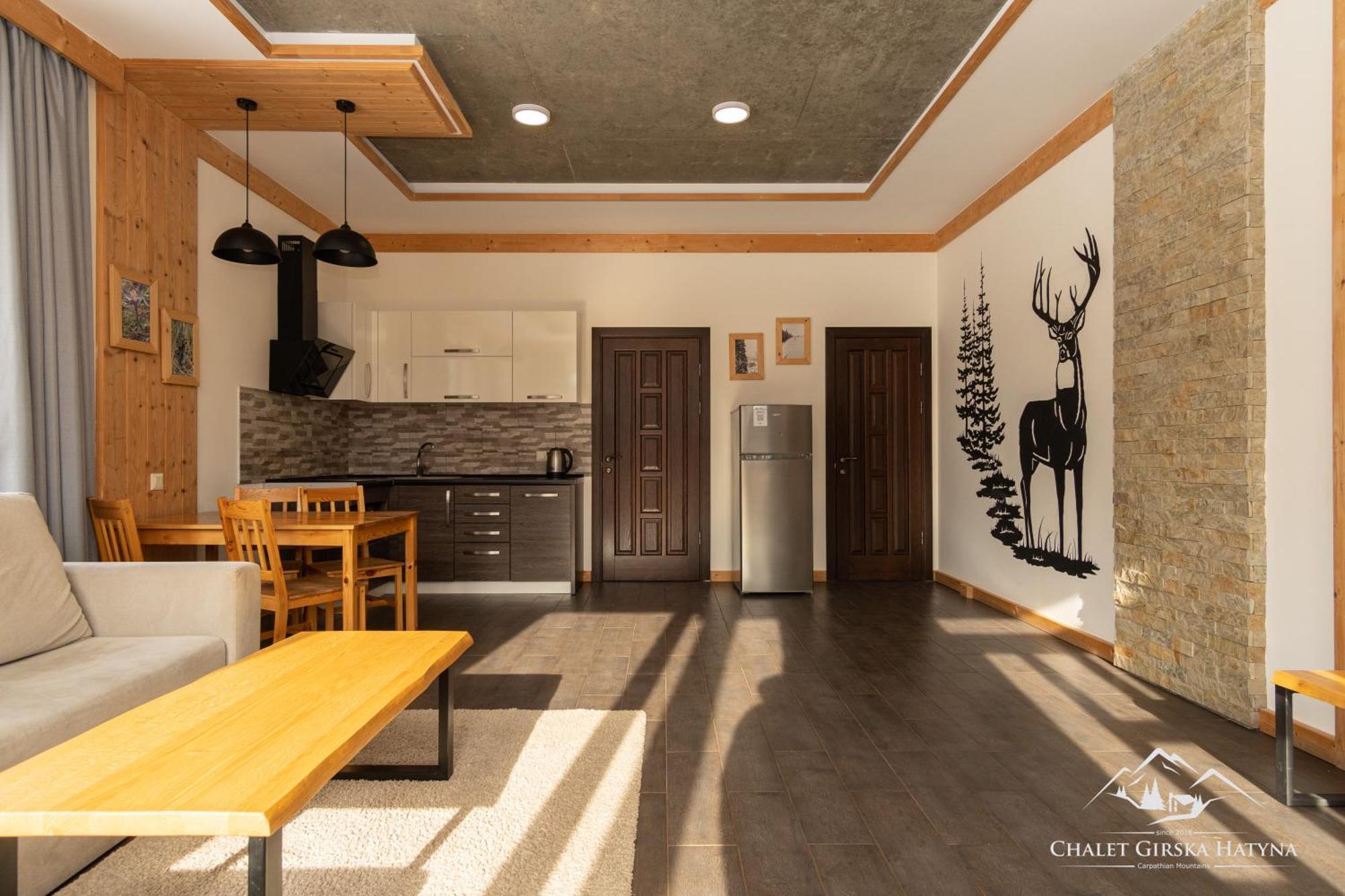 Apartments Chalet Girska Hatyna Vorokhta Oda fotoğraf